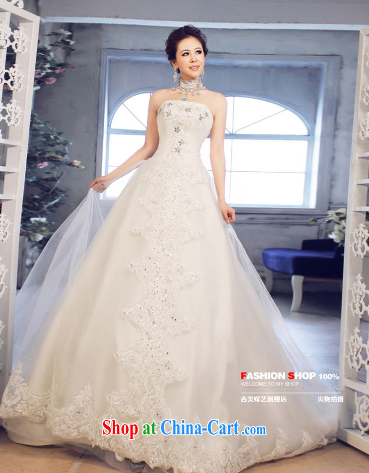 wedding dresses Jimmy married arts 2015 new erase chest Korean shaggy dress tail HT 3059 bridal wedding white XXXL pictures, price, brand platters! Elections are good character, the national distribution, so why buy now enjoy more preferential! Health