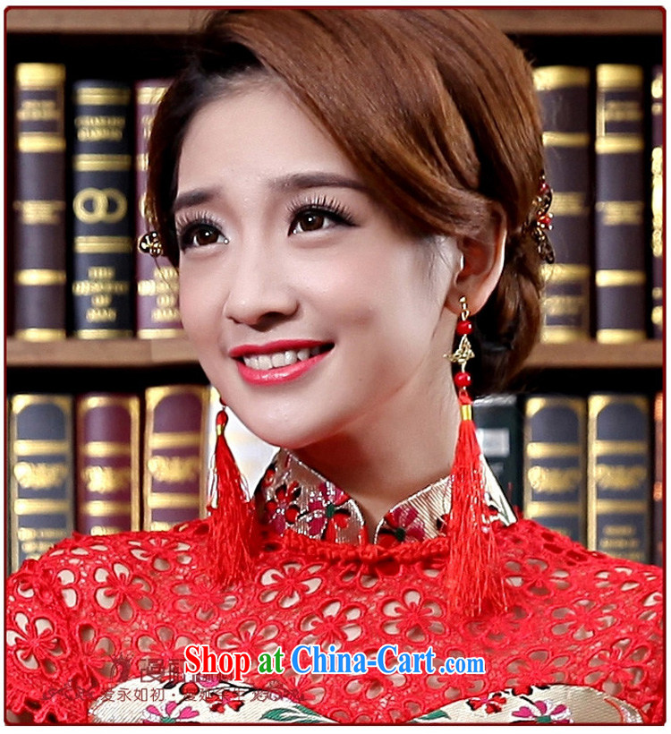 Diffuse early marriages accessories wedding dresses accessories retro sporty style, ear fall wedding wedding red ear fall pictures, price, brand platters! Elections are good character, the national distribution, so why buy now enjoy more preferential! Health