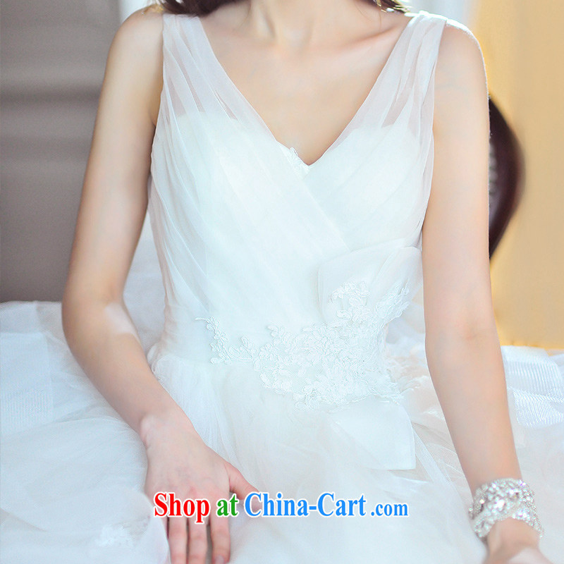 Full court, 2015 new wedding dresses S 21,486 shoulder strap V collar with shaggy spring Korean wedding wood drill with, tailor, garden, and, on-line shopping