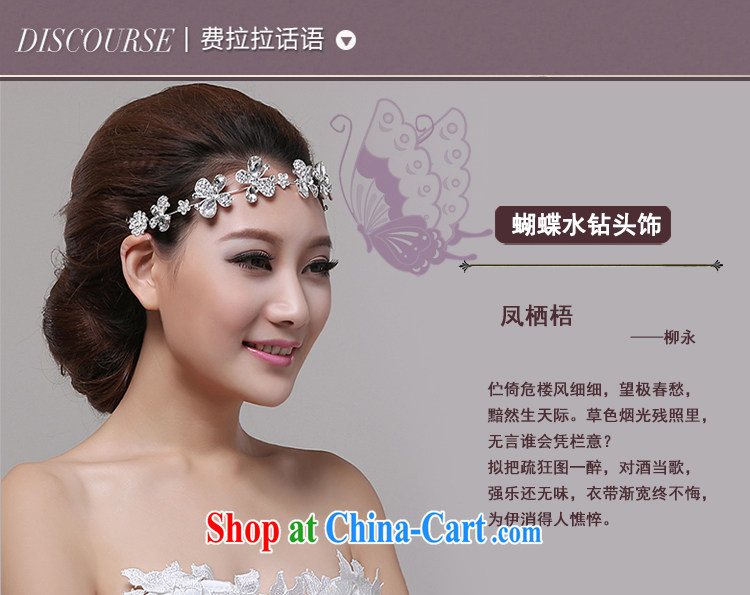 Ferrara bridal headdress white butterfly bride-trim water drill jewelry bridal jewelry wedding accessories pictures, price, brand platters! Elections are good character, the national distribution, so why buy now enjoy more preferential! Health
