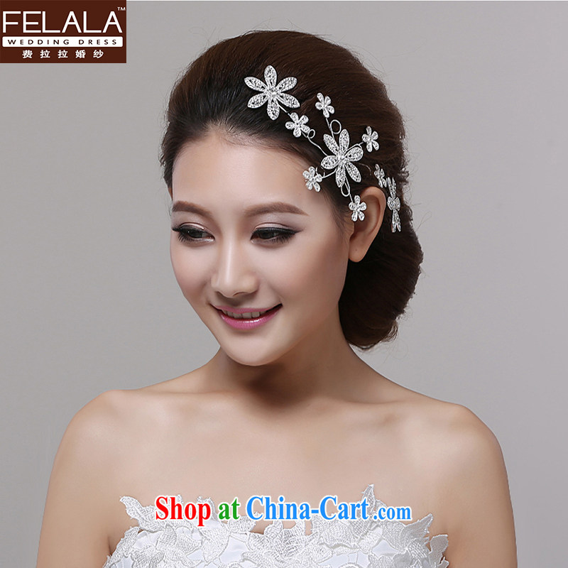 Ferrara marriages snowflake silver and ornaments and take marriage-styler hair accessories wedding accessories, La wedding (FELALA), shopping on the Internet