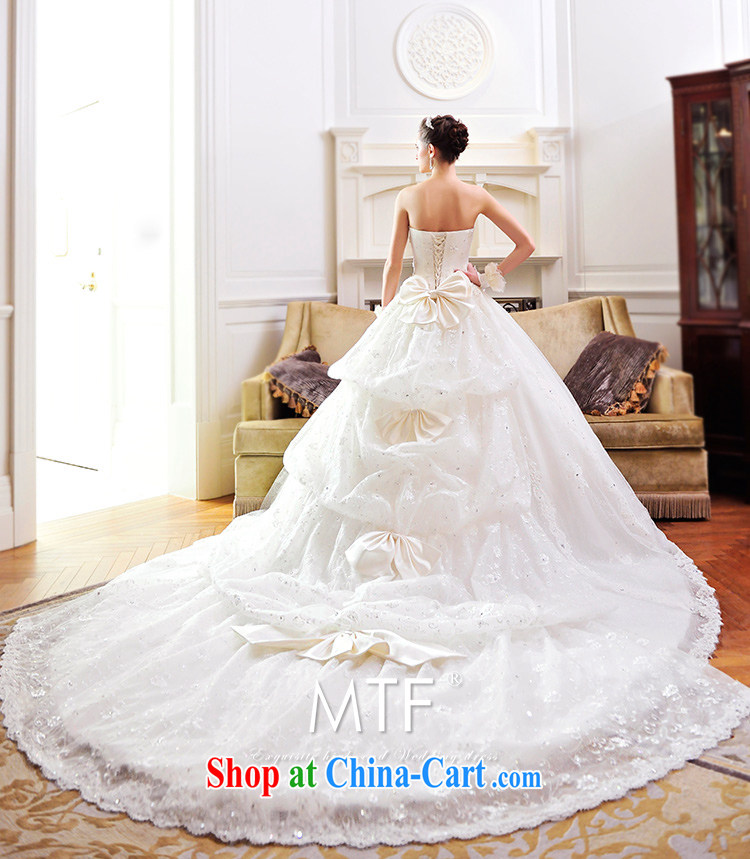 Garden Palace Korean version Mary Magdalene chest small fragrant wind tail wedding dresses New Deluxe lace Princess S 21,480 tail 150 CM tailored pictures, price, brand platters! Elections are good character, the national distribution, so why buy now enjoy more preferential! Health