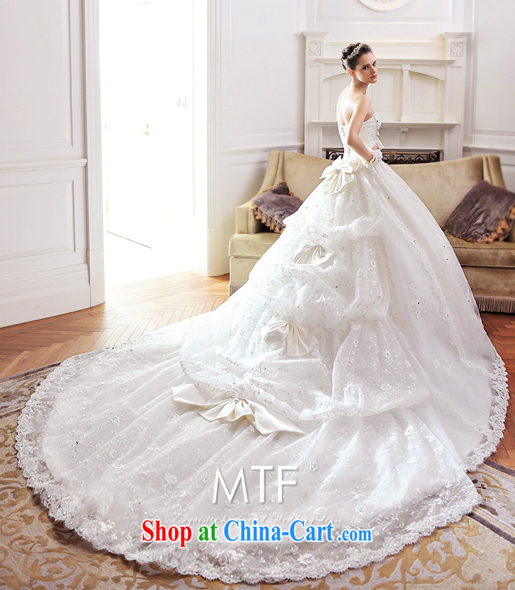 Garden Palace Korean version Mary Magdalene chest small fragrant wind tail wedding dresses New Deluxe lace Princess S 21,480 tail 150 CM tailored pictures, price, brand platters! Elections are good character, the national distribution, so why buy now enjoy more preferential! Health