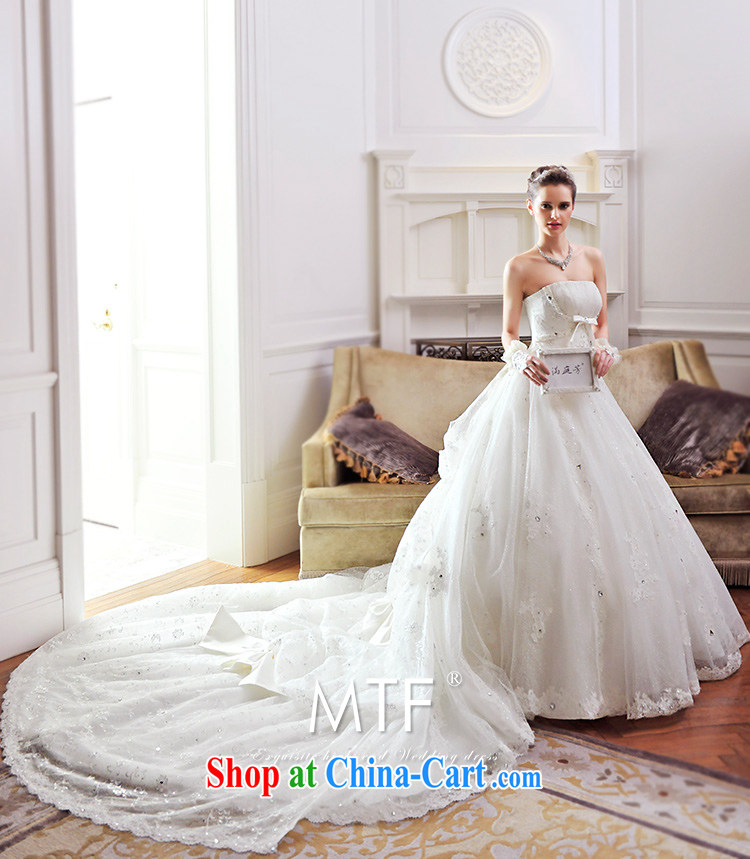 Garden Palace Korean version Mary Magdalene chest small fragrant wind tail wedding dresses New Deluxe lace Princess S 21,480 tail 150 CM tailored pictures, price, brand platters! Elections are good character, the national distribution, so why buy now enjoy more preferential! Health