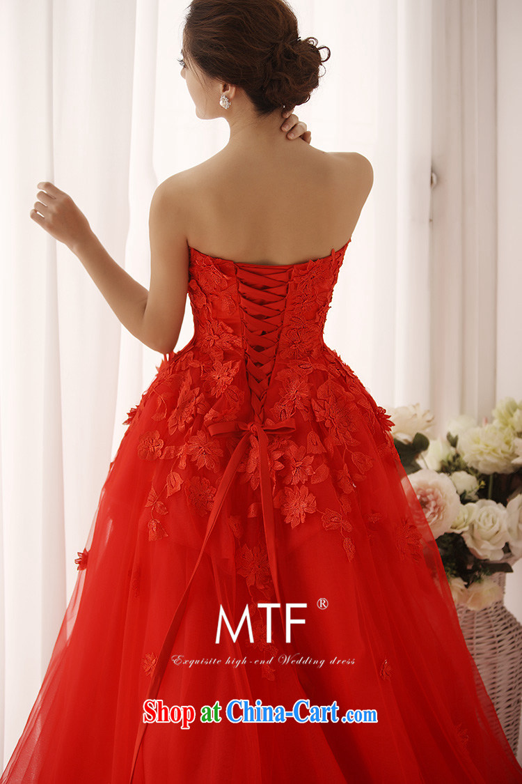 Garden 2015 new erase chest flower vera wang style small tail red wedding dresses s 1376 red tail 30 CM 173 - M pictures, price, brand platters! Elections are good character, the national distribution, so why buy now enjoy more preferential! Health