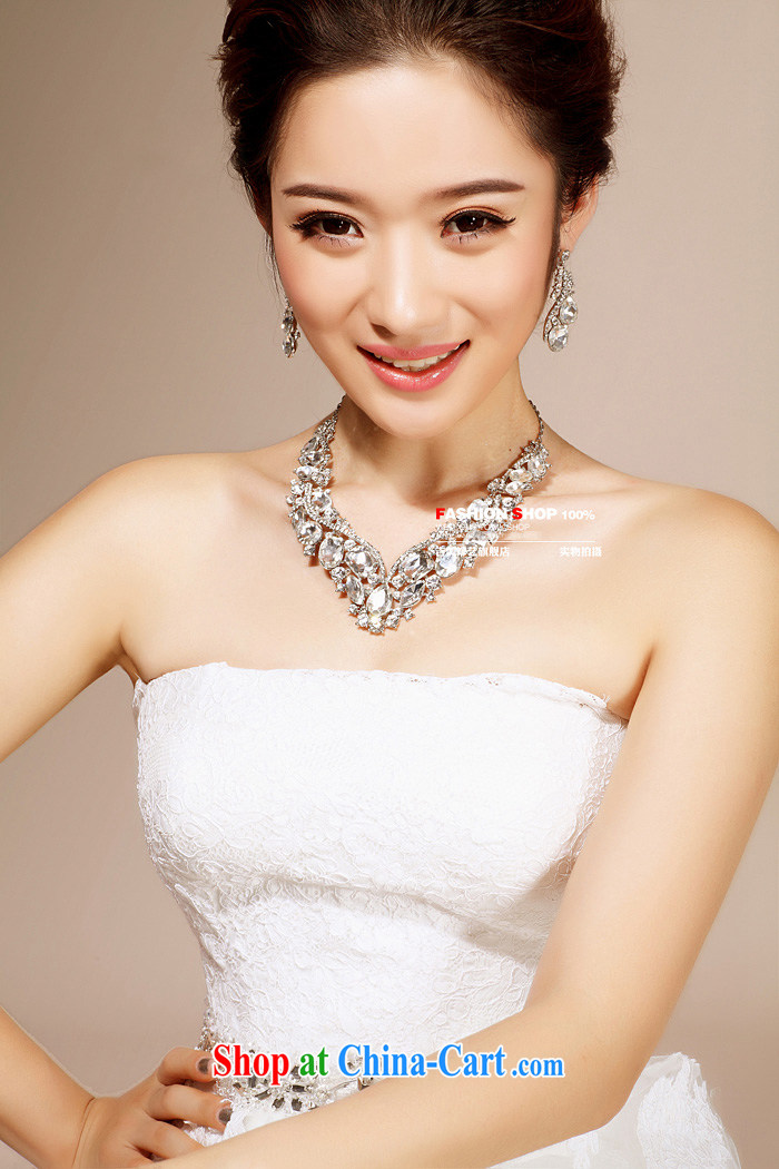 Bridal wedding dresses Accessories Kit Korean link TL 6212 water drilling jewelry 2015 new marriage necklace color ear pin pictures, price, brand platters! Elections are good character, the national distribution, so why buy now enjoy more preferential! Health