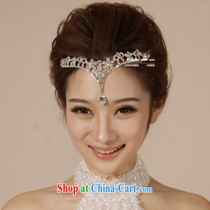 Bridal wedding dresses Accessories Kit Korean crown HG 6075 water drilling jewelry 2015 new marriage Crown pictures, price, brand platters! Elections are good character, the national distribution, so why buy now enjoy more preferential! Health