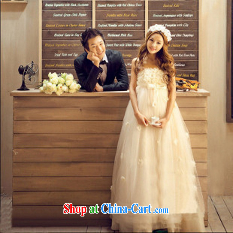 Love so Pang Palace lace Korean Korean Princess bride wedding toast wedding dresses, long white 2015 M pieced, love so Pang, shopping on the Internet