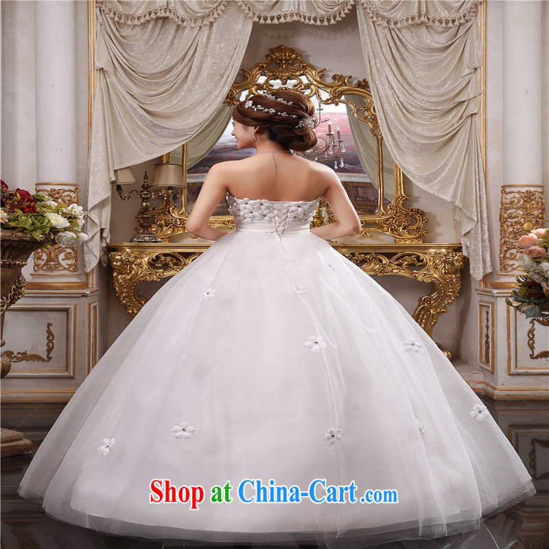 Love, Norman, 2015 wedding dresses wiped his chest to pregnant women high waist straps Korean bridal the code lace new white L pieced, love so Pang, shopping on the Internet