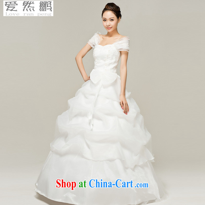 Love, Norman wedding dresses 2015 Korean Princess with wedding dresses bridal gown package shoulder shoulders Korean-style wedding dresses white XXXL need to be done will not be returned.