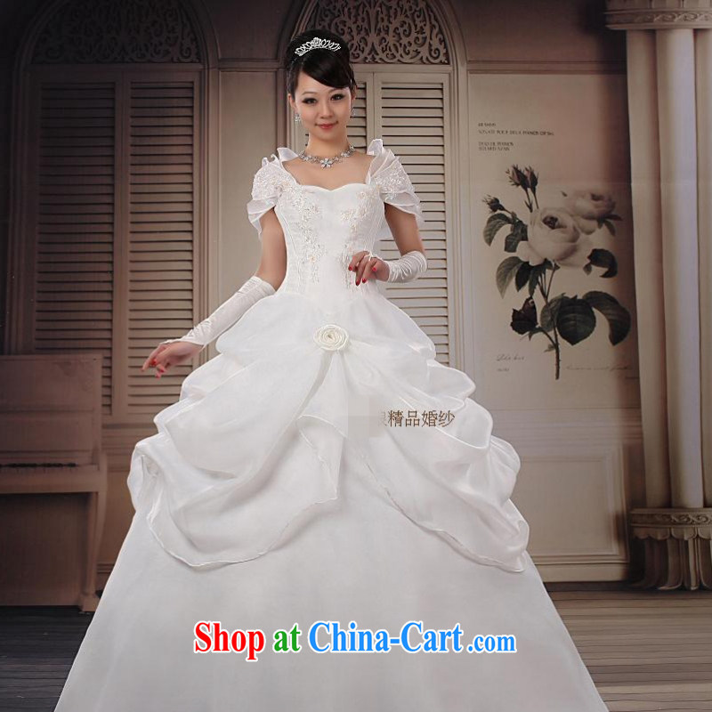 Love, Norman wedding dresses 2015 Korean Princess with wedding bridal gown package shoulder shoulders Korean-style wedding dresses white XXXL need to be done is not final, so Pang, shopping on the Internet
