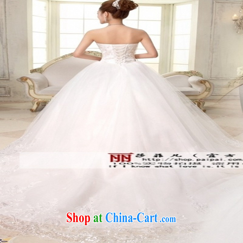 Love, Norman wedding white New 2015 bridal dresses Korean version of the greater code-tail lace custom alignment to erase chest graphics thin-tail customers to size up to be returned.