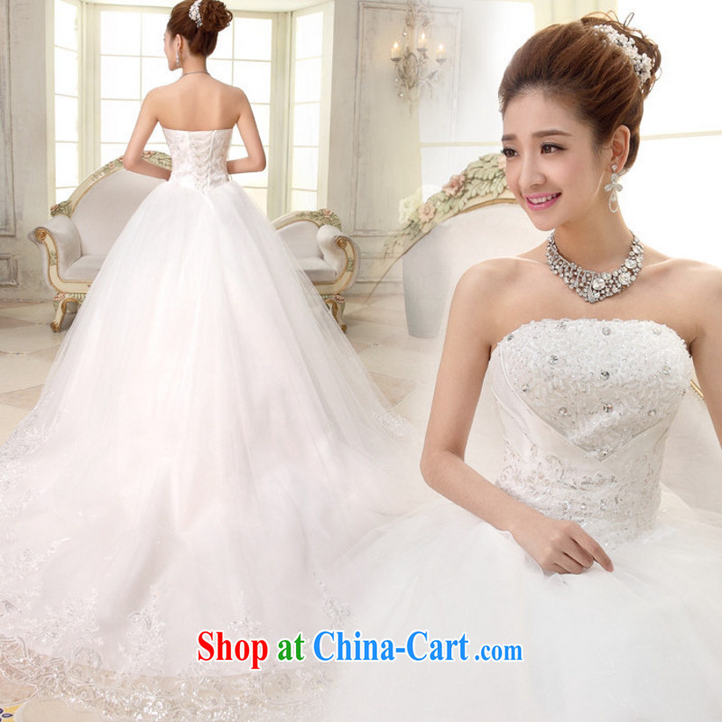 Love, Norman wedding white New 2015 bridal dresses Korean version of the greater code-tail lace custom alignment to erase chest graphics thin tail customer size will not be refunded, love so Peng, shopping on the Internet