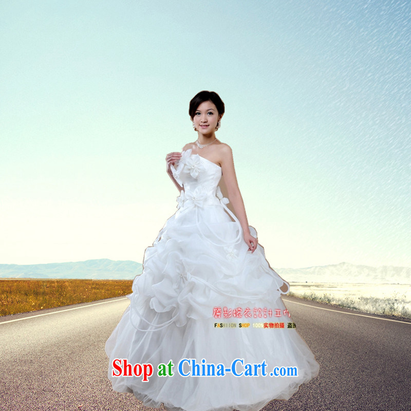 2015 the marketing, bridal wedding dresses dresses in-kind HS 1233 graphics thin Korean Princess white customer size made no final