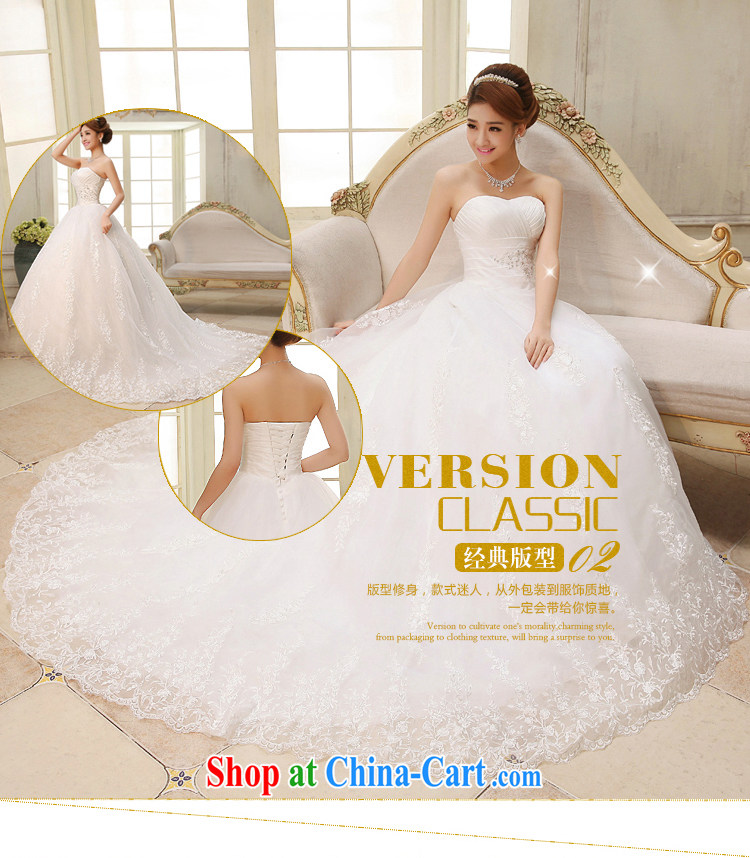 The United States and the tail wedding 2015 new sweet lace tie-wiped his chest wedding dresses Korean Beauty Princess graphics thin H - 27 white tail, XXL pictures, price, brand platters! Elections are good character, the national distribution, so why buy now enjoy more preferential! Health