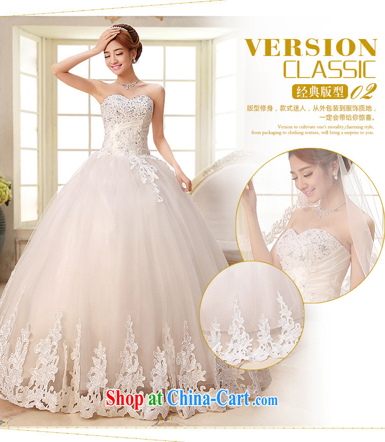 The United States, wedding dresses 2015 new Korean version wiped chest sweet Princess bride wedding tie bows married woman lace-bone take H - 35 white XXL pictures, price, brand platters! Elections are good character, the national distribution, so why buy now enjoy more preferential! Health