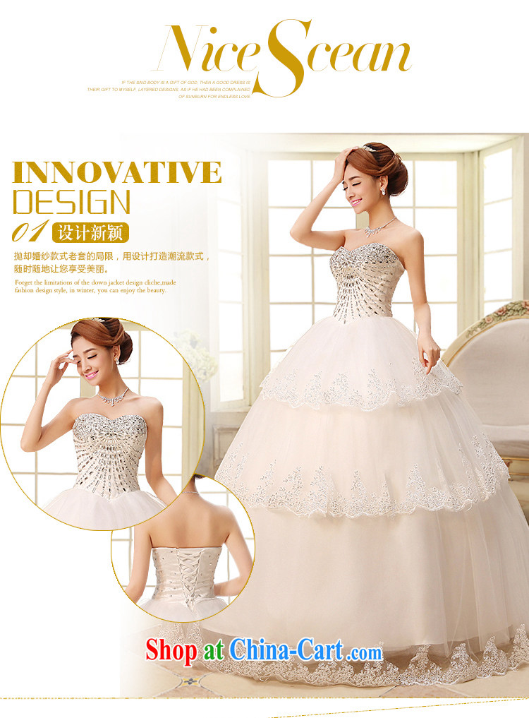 The United States, wedding dresses 2015 new luxury diamond jewelry chest Mary Magdalene marriages with wedding band married Yi Korean Beauty graphics thin H - 34 white XXL pictures, price, brand platters! Elections are good character, the national distribution, so why buy now enjoy more preferential! Health