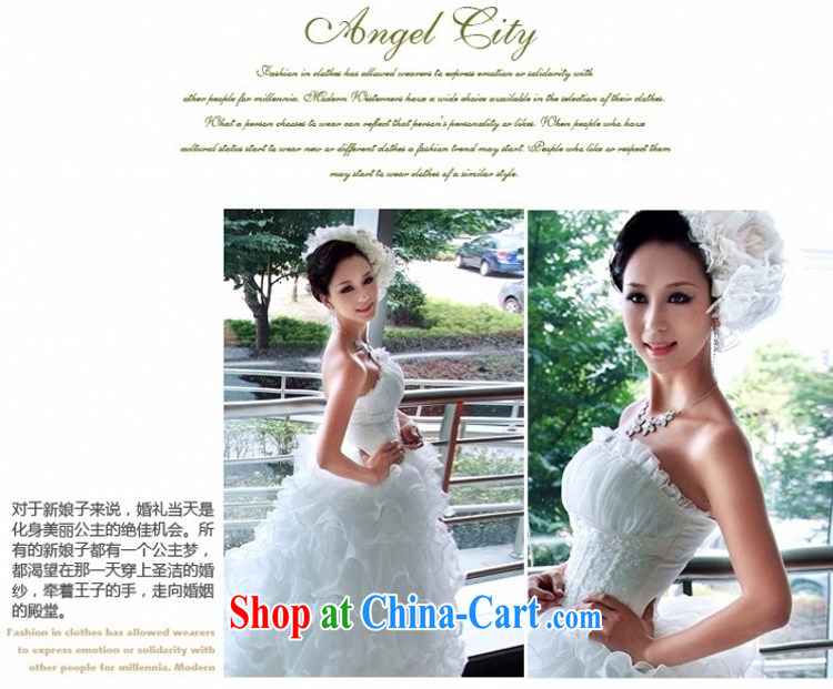 Love, Peng Han-Princess bride-tail wedding dresses Korean Spring Summer and Autumn marriage new 2015 white M pieced pictures, price, brand platters! Elections are good character, the national distribution, so why buy now enjoy more preferential! Health