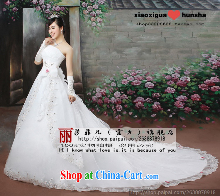 Love so Pang bubble yarn tail Korean Wedding Video thin Korean version of the new hot selling Princess tail wedding white customers to size the do not return pictures, price, brand platters! Elections are good character, the national distribution, so why buy now enjoy more preferential! Health