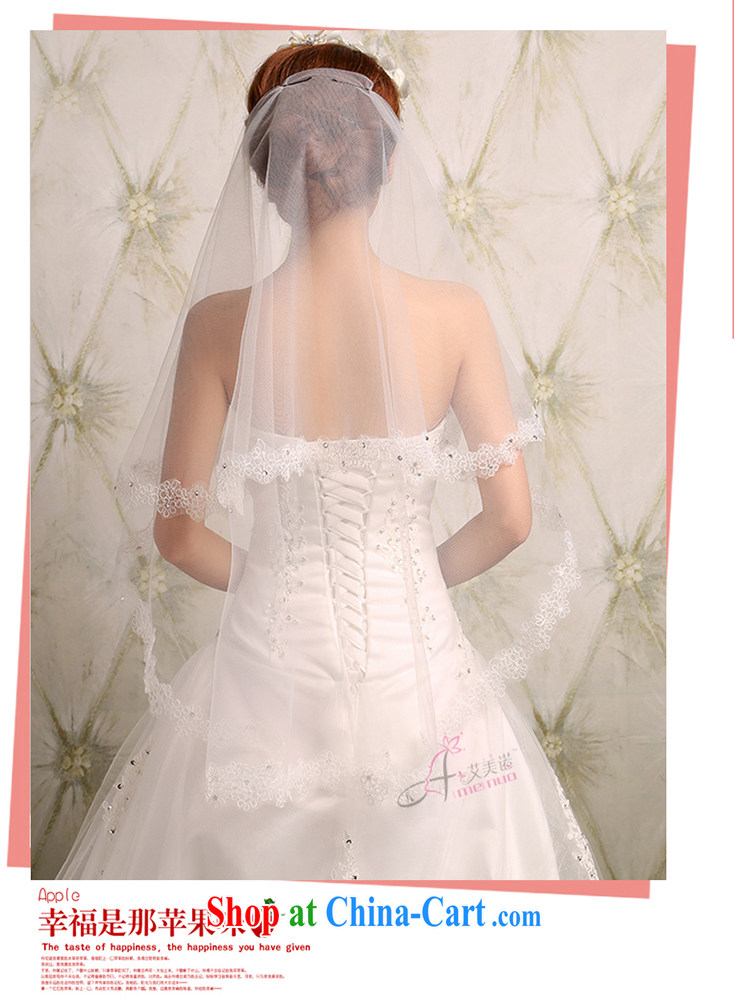 The United States, wedding dresses with head-dress bridal head yarn Korean-style wedding jewelry wedding lace flowers double head yarn T - 08 white pictures, price, brand platters! Elections are good character, the national distribution, so why buy now enjoy more preferential! Health