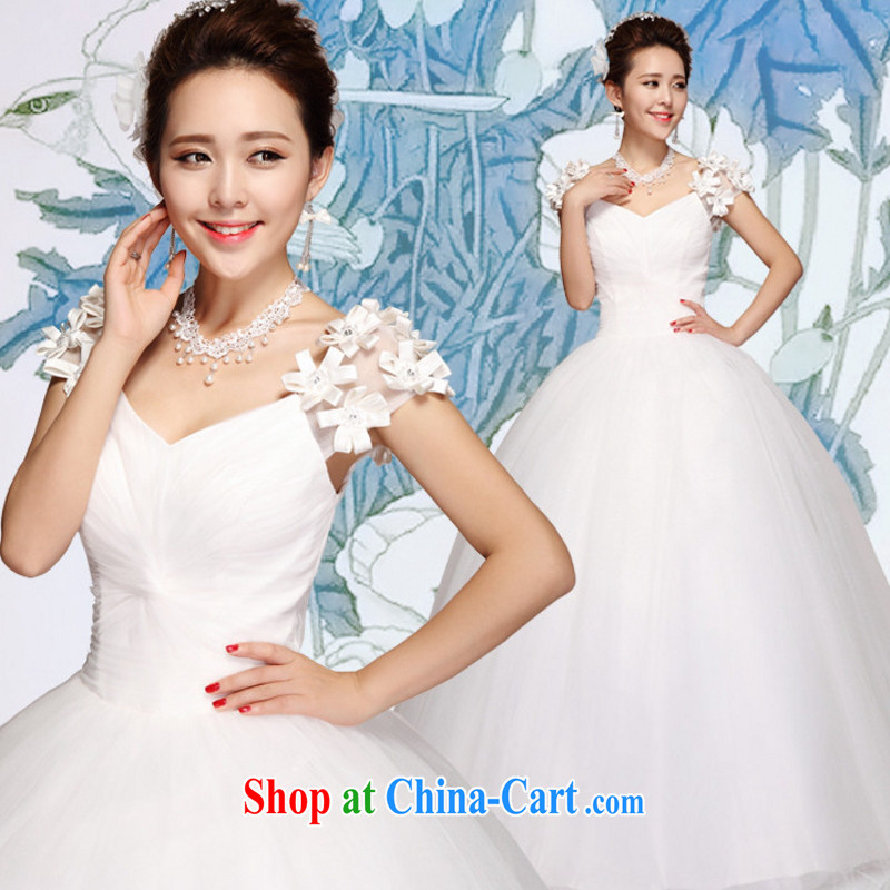 Love so Peng 2014 new Korean version the Field shoulder bag shoulder alignment to Princess bride's wedding dresses the code white customers to size the do not return, love so Pang, shopping on the Internet