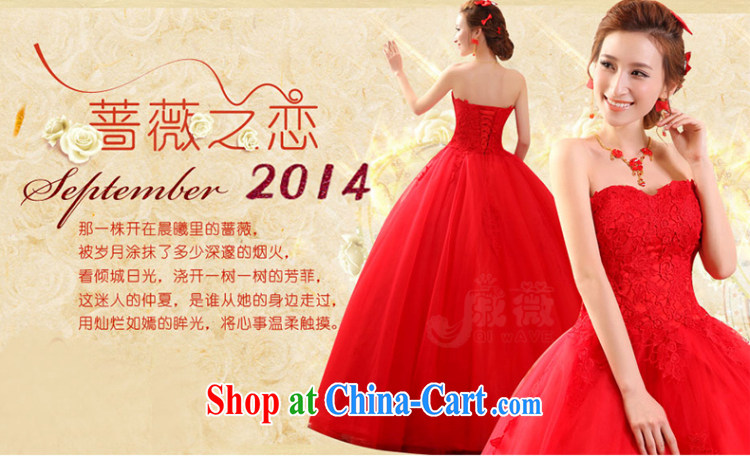 Qi wei summer wedding dresses new 2015 lace wedding bridal marriage wedding with wedding high waist bare chest wedding tie with the red wedding dresses red custom plus $50 pictures, price, brand platters! Elections are good character, the national distribution, so why buy now enjoy more preferential! Health