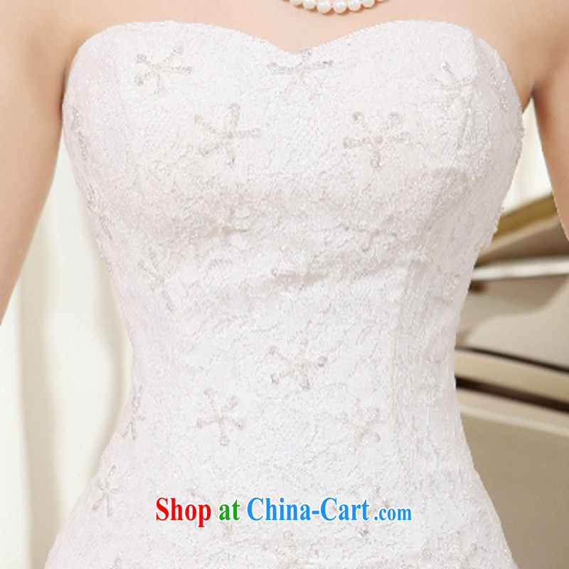 Yong-yan and 2015 new wiped his chest wedding dresses the waist at Merlion red lace bridal wedding dresses tied with a red. size is not final, and Yong-yan good offices, shopping on the Internet