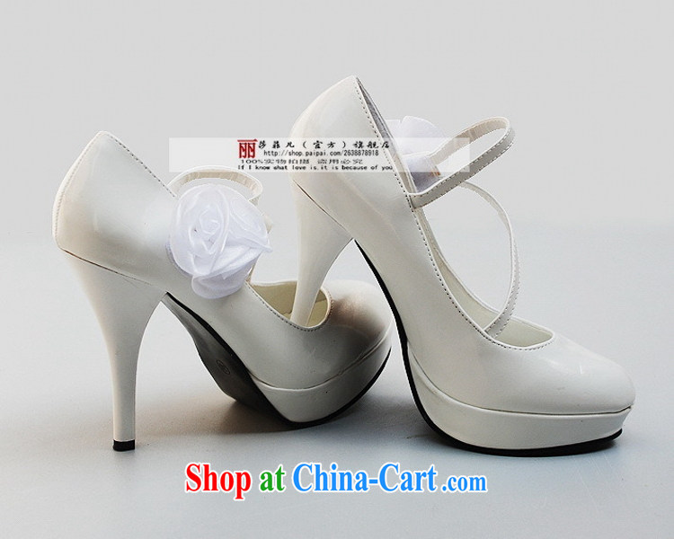 New Princess wedding shoes 230 have raised water red dress shoes varnished leather wedding shoes white 9 pictures, price, brand platters! Elections are good character, the national distribution, so why buy now enjoy more preferential! Health