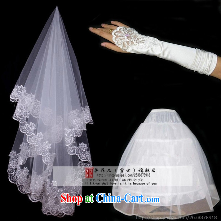 wedding dresses wedding mandatory bridal flowers married the mandatory perfect flowers married 3-Piece head dress party gloves A 6 pictures, price, brand platters! Elections are good character, the national distribution, so why buy now enjoy more preferential! Health