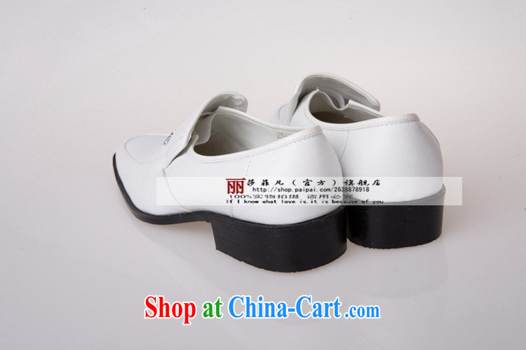 White leather shoes red Song choral competition stage shoes men's dress shoes new unbroken shoes 768 white 44 pictures, price, brand platters! Elections are good character, the national distribution, so why buy now enjoy more preferential! Health