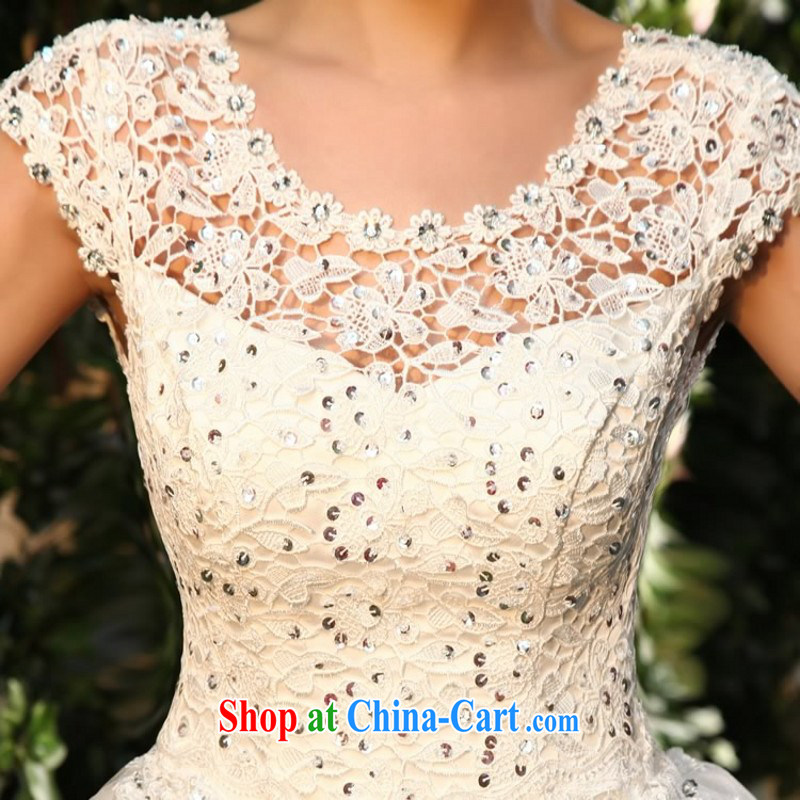2015, Openwork lace a Field shoulder wedding retro strap wedding Korean-style package shoulder wedding HS 6271 white customers to size the do not return, love so Pang, shopping on the Internet