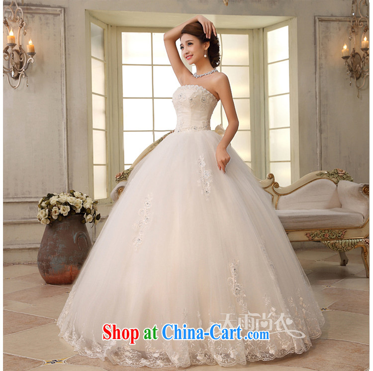 Rain was Yi 2015 new wedding dress Korean luxury parquet drill wipe Princess Chest straps bridal wedding HS 917 white Suzhou shipping XL pictures, price, brand platters! Elections are good character, the national distribution, so why buy now enjoy more preferential! Health