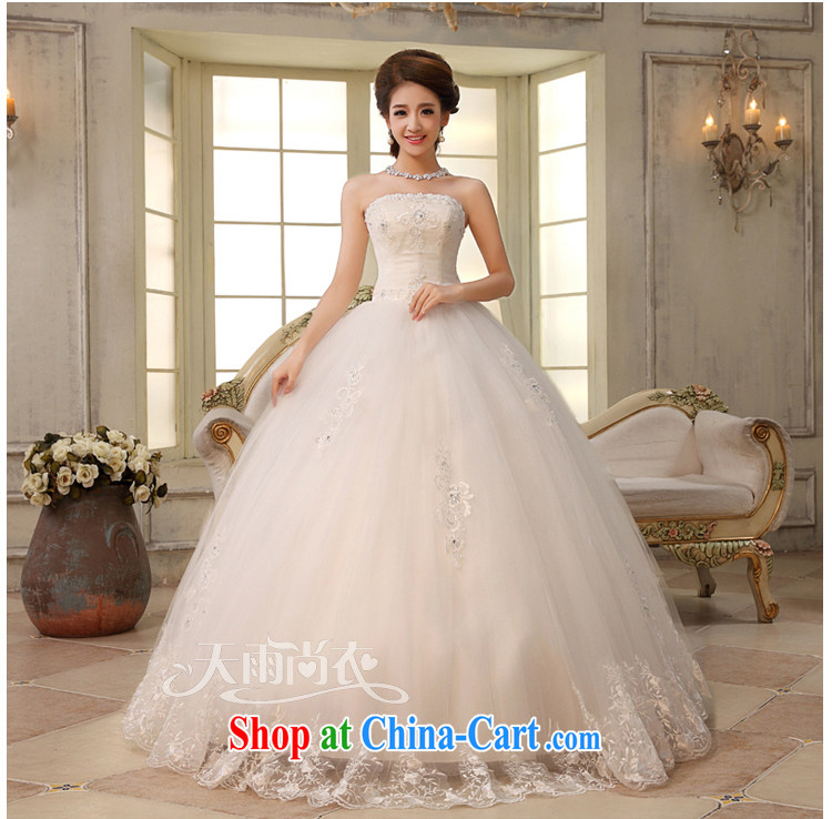 Rain was Yi 2015 new wedding dress Korean luxury parquet drill wipe Princess Chest straps bridal wedding HS 917 white Suzhou shipping XL pictures, price, brand platters! Elections are good character, the national distribution, so why buy now enjoy more preferential! Health