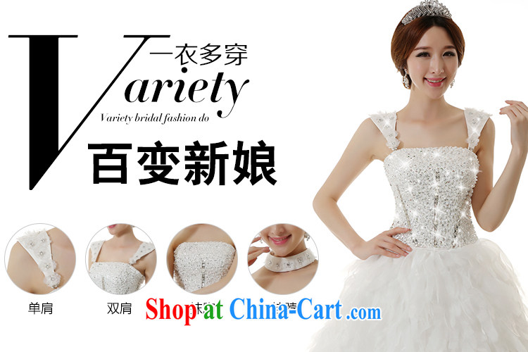 Dirty comics 2015 New Field shoulder dream stylish large-tail wedding Korean Beauty shoulders shaggy dress long-tail wedding dresses-tail 100 CM tailored pictures, price, brand platters! Elections are good character, the national distribution, so why buy now enjoy more preferential! Health