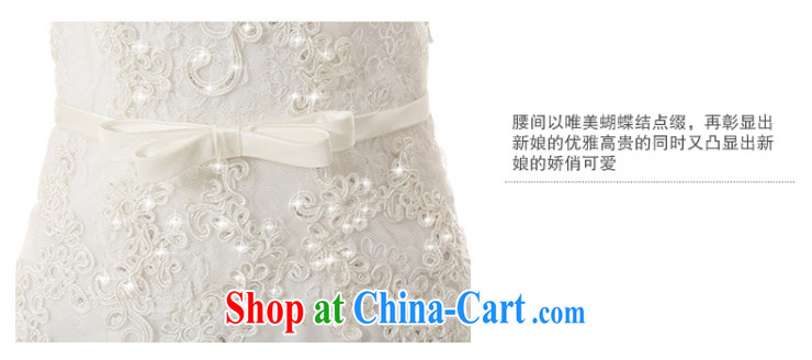 2015 spring and summer New Field shoulder collar A Field crowsfoot wedding dresses Korean beauty and simple A field dress with small tail bridal wedding white S pictures, price, brand platters! Elections are good character, the national distribution, so why buy now enjoy more preferential! Health