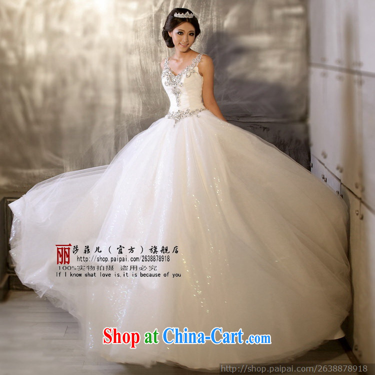 Love so Peng-new Korean version of the new, luxurious double-shoulder manual alignment, bridal wedding dresses custom HS 6002 customers to size the do not return pictures, price, brand platters! Elections are good character, the national distribution, so why buy now enjoy more preferential! Health