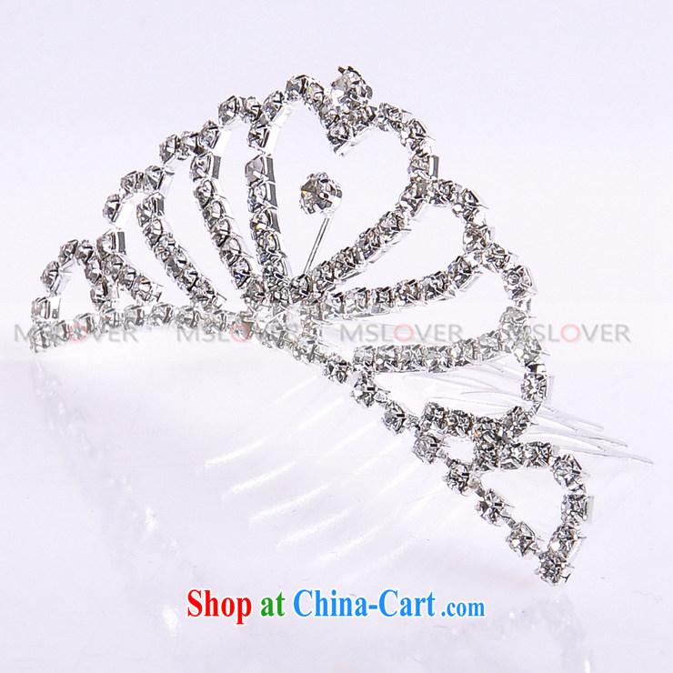 MSlover flower dress accessories water drilling children Crown headdress Korean Princess hair accessories with the comb small Crown SP 1051 silver pictures, price, brand platters! Elections are good character, the national distribution, so why buy now enjoy more preferential! Health