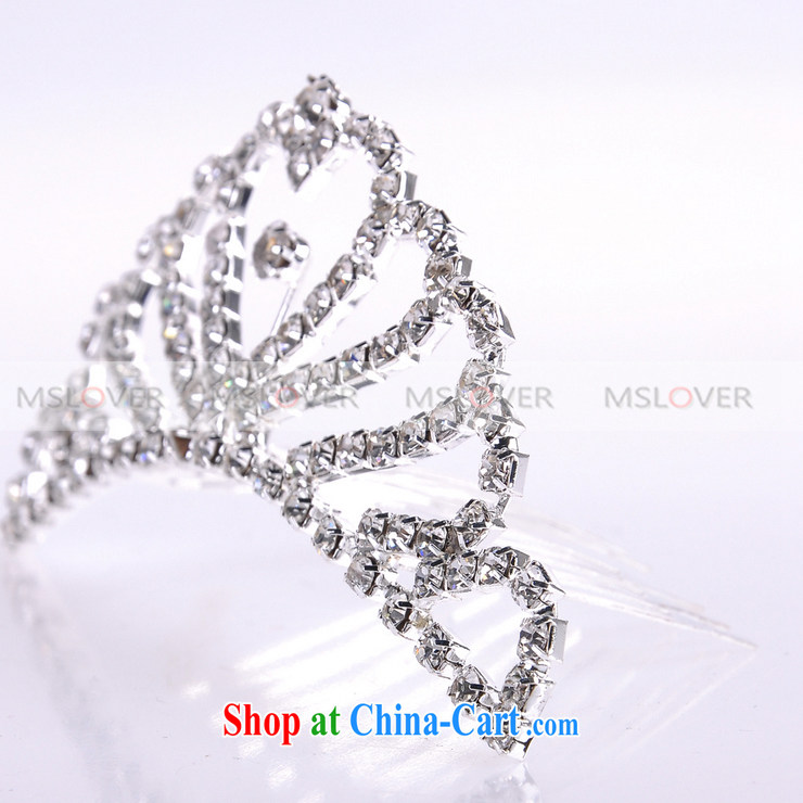 MSlover flower dress accessories water drilling children Crown headdress Korean Princess hair accessories with the comb small Crown SP1050 silver pictures, price, brand platters! Elections are good character, the national distribution, so why buy now enjoy more preferential! Health