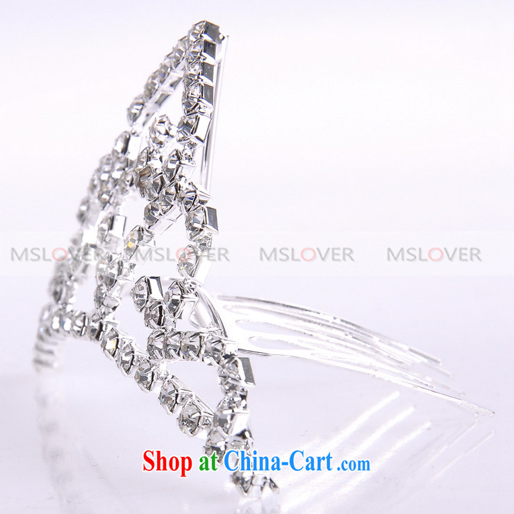 MSlover flower accessories water drilling children Crown headdress Korean Princess hair accessories children's performances and the comb small Crown SP 1042 silver pictures, price, brand platters! Elections are good character, the national distribution, so why buy now enjoy more preferential! Health