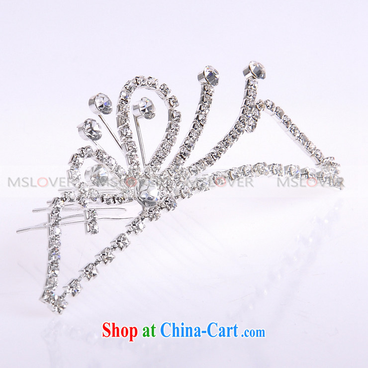 MSlover flower accessories water drilling children Crown headdress Korean Princess hair accessories children's performances and the comb small Crown SP1031 silver pictures, price, brand platters! Elections are good character, the national distribution, so why buy now enjoy more preferential! Health