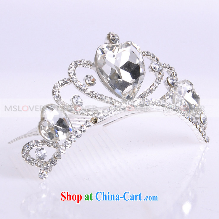 MSlover flower accessories water drilling children Crown headdress Korean Princess hair accessories children's performances and the comb small Crown SP 0103 silver pictures, price, brand platters! Elections are good character, the national distribution, so why buy now enjoy more preferential! Health