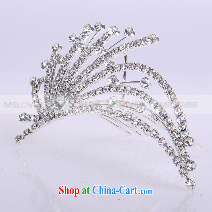 MSlover 4 light beam crystal alloy marriages small crown with the comb flower available SP 0099 silver pictures, price, brand platters! Elections are good character, the national distribution, so why buy now enjoy more preferential! Health