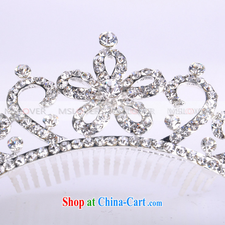 MSlover flower accessories water drilling children Crown headdress Korean Princess hair accessories children's performances and the comb small Crown SP 0094 silver pictures, price, brand platters! Elections are good character, the national distribution, so why buy now enjoy more preferential! Health