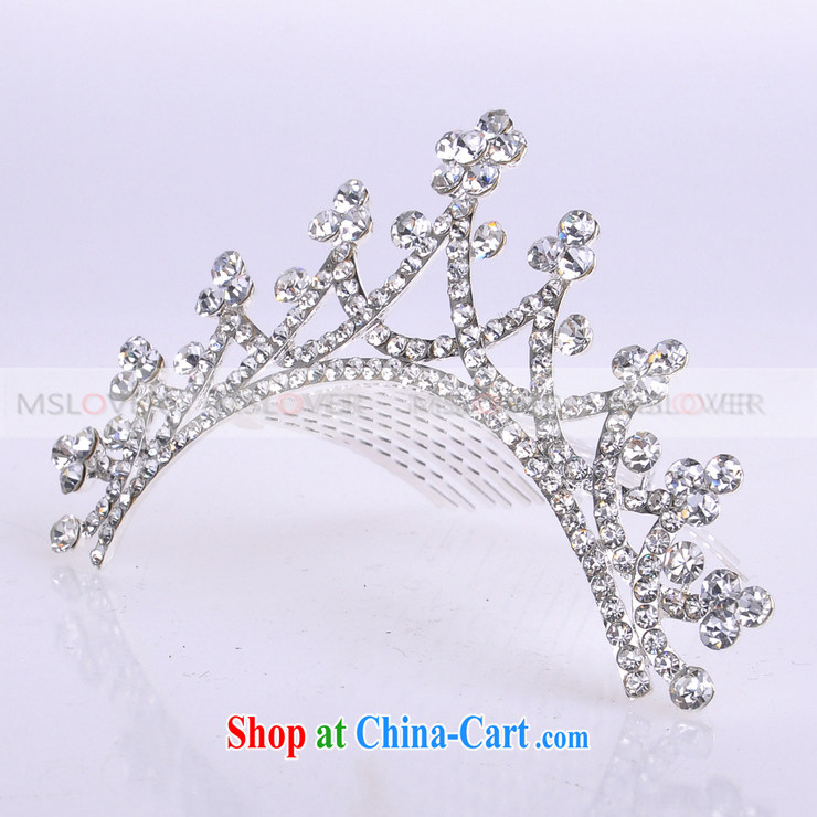MSlover flower accessories water drilling children Crown headdress Korean Princess hair accessories children's performances and the comb small Crown SP 0091 silver pictures, price, brand platters! Elections are good character, the national distribution, so why buy now enjoy more preferential! Health