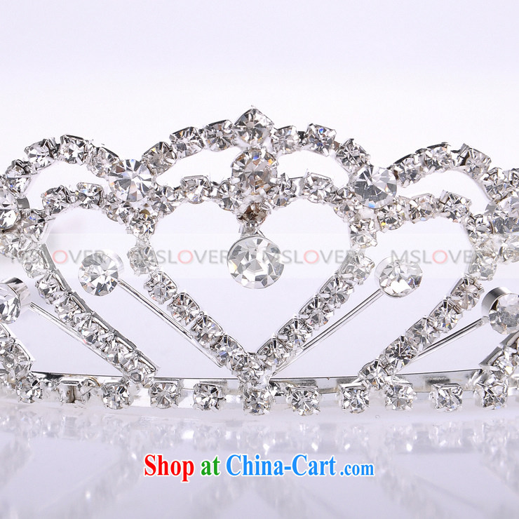 MSlover flash crystal alloy bridal Crown bridal accessories and hair accessories wedding hair accessories the clamp SP 1070 silver pictures, price, brand platters! Elections are good character, the national distribution, so why buy now enjoy more preferential! Health