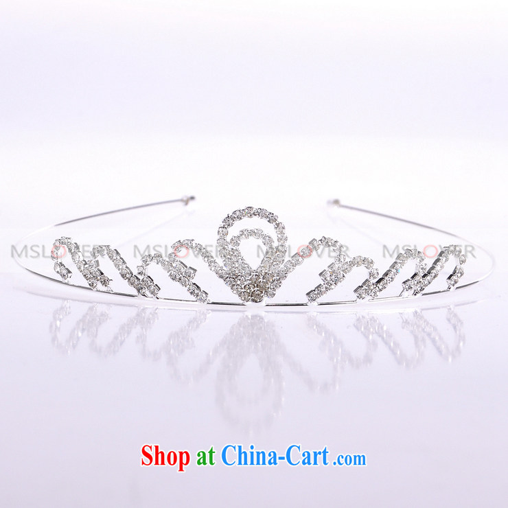 MSlover flash crystal alloy bridal Crown bridal accessories and hair accessories wedding hair accessories the clamp SP 1060 silver pictures, price, brand platters! Elections are good character, the national distribution, so why buy now enjoy more preferential! Health
