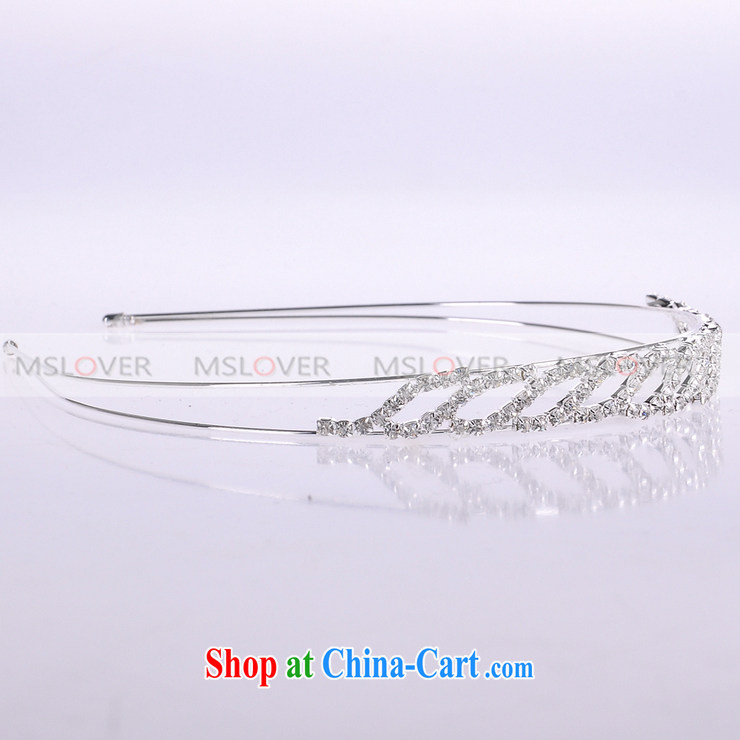MSlover flash crystal alloy bridal Crown bridal accessories and hair accessories wedding hair accessories the clamp SP 1059 silver pictures, price, brand platters! Elections are good character, the national distribution, so why buy now enjoy more preferential! Health