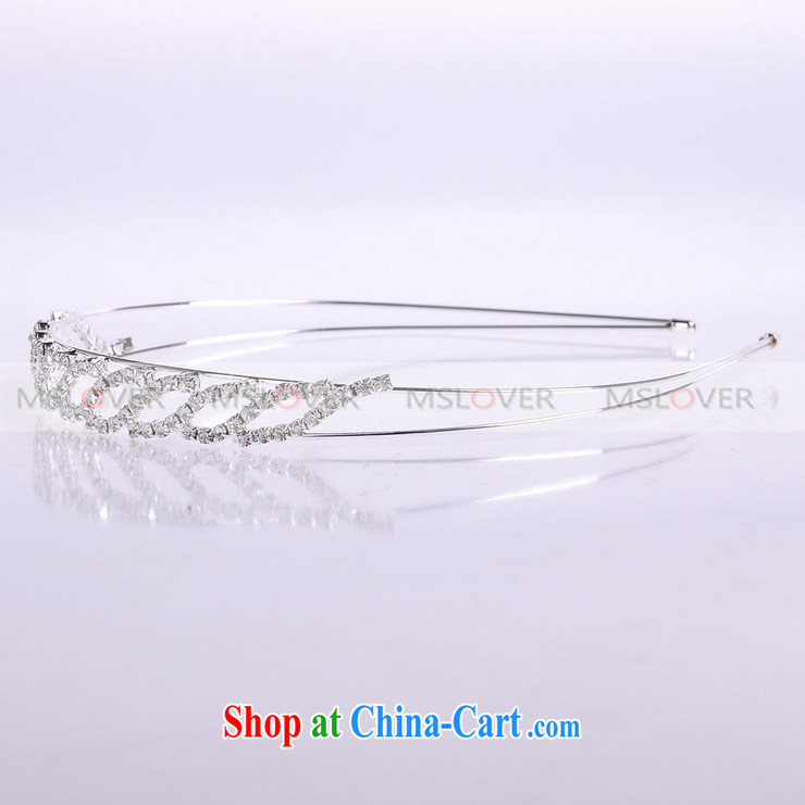 MSlover flash crystal alloy bridal Crown bridal accessories and hair accessories wedding hair accessories the clamp SP 1059 silver pictures, price, brand platters! Elections are good character, the national distribution, so why buy now enjoy more preferential! Health