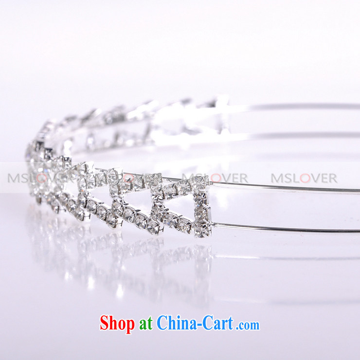 MSlover flash crystal alloy bridal Crown bridal accessories and hair accessories wedding hair accessories the clamp SP 1054 silver pictures, price, brand platters! Elections are good character, the national distribution, so why buy now enjoy more preferential! Health