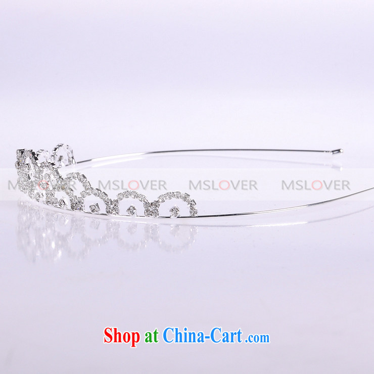 MSlover flash crystal alloy bridal Crown bridal accessories and hair accessories wedding hair accessories the clamp SP 1053 silver pictures, price, brand platters! Elections are good character, the national distribution, so why buy now enjoy more preferential! Health